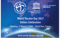 Svetový deň divadla leták