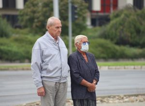 Kladenie vencov 77. výročie SNP