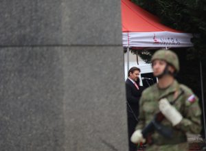 Kladenie vencov 77. výročie SNP